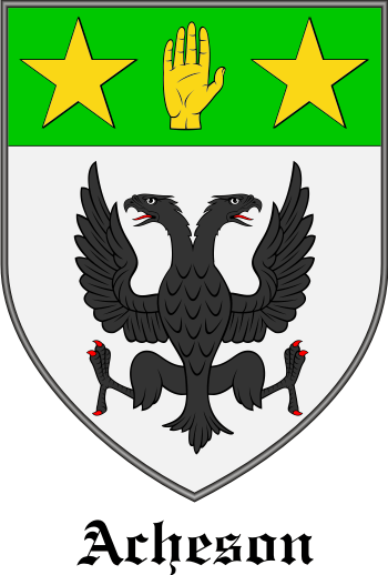 ACHESON family crest ACHESON family crest