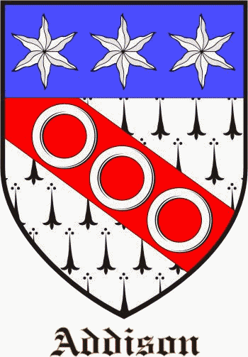 ADDISON family crest ADDISON family crest