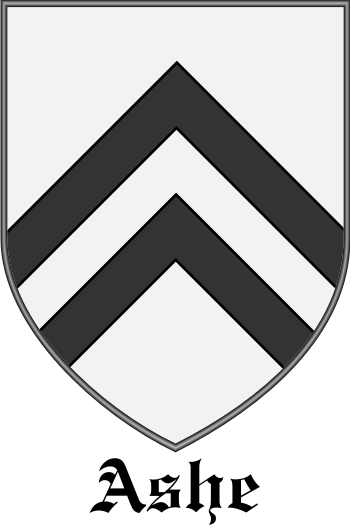 ASHE family crest ASHE family crest