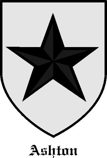 ASHTON family crest ASHTON family crest