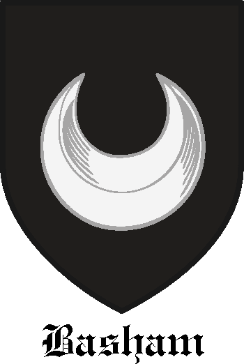 BASHAM family crest BASHAM family crest