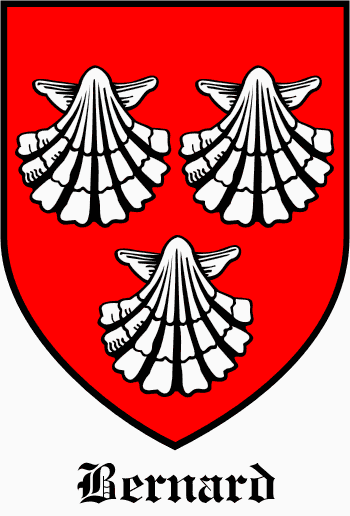 BERNARD family crest BERNARD family crest