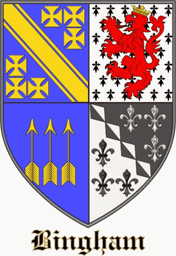 BINGHAM family crest BINGHAM family crest