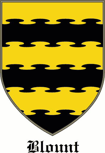 BLOUNT family crest BLOUNT family crest