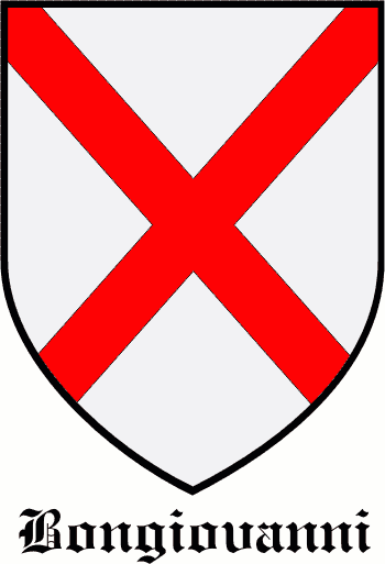 BONGIOVANNI family crest BONGIOVANNI family crest