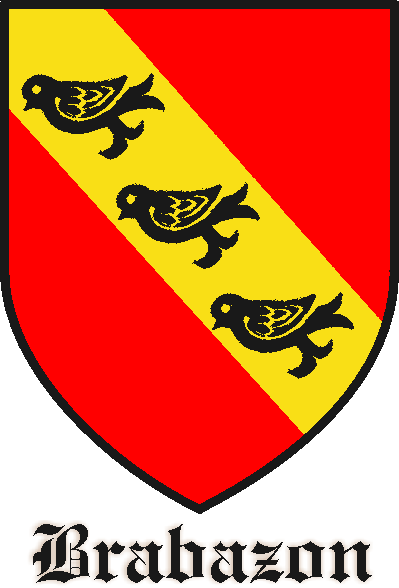 BRABAZON family crest BRABAZON family crest