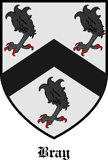 BRAY family crest BRAY family crest