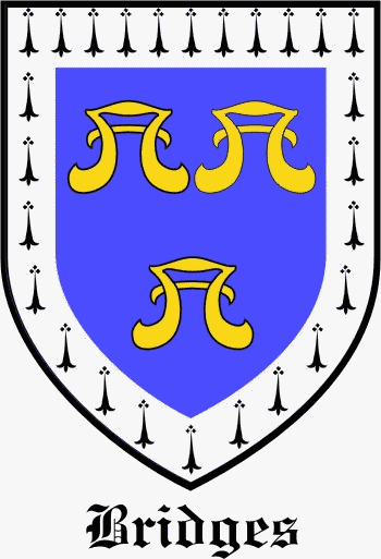 BRIDGES family crest BRIDGES family crest