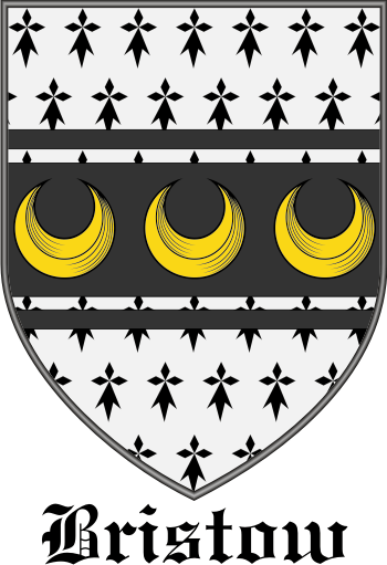 BRISTOW family crest BRISTOW family crest