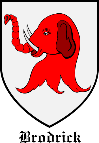 BRODRICK family crest BRODRICK family crest
