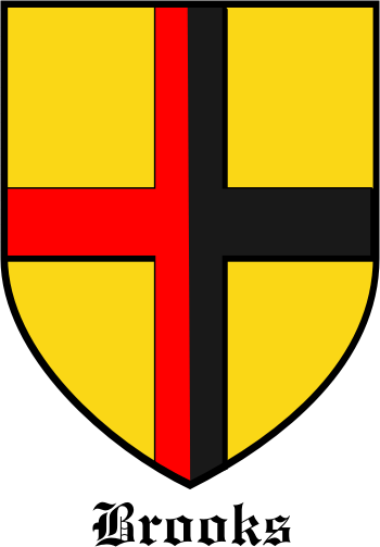 BROOKS family crest BROOKS family crest