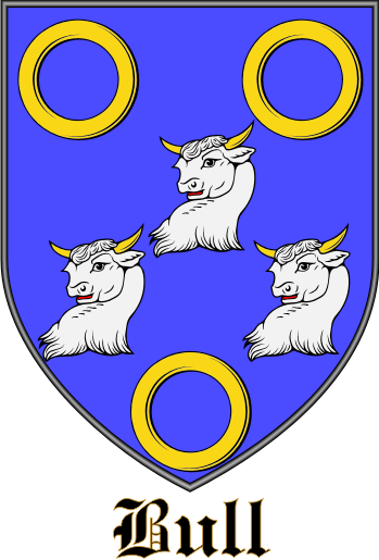 BULL family crest BULL family crest