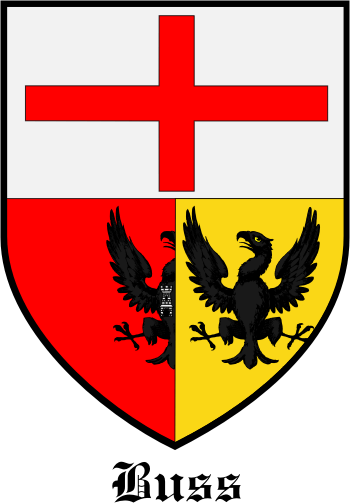 BUSS family crest BUSS family crest