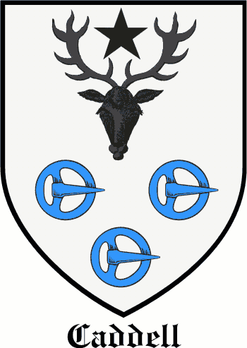 CADDELL family crest CADDELL family crest