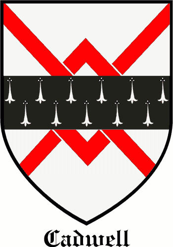 CADWELL family crest CADWELL family crest