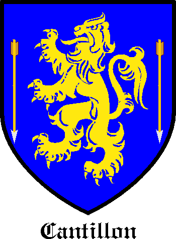 CANTILLON family crest CANTILLON family crest