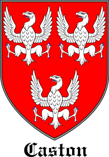 CASTON family crest CASTON family crest