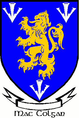 MCCOLGAN family crest MCCOLGAN family crest