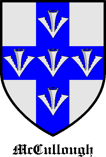 MCCOLLOUGH family crest MCCOLLOUGH family crest