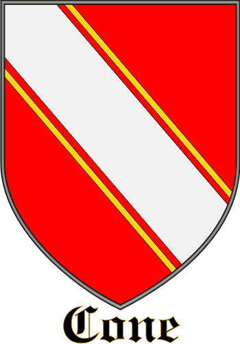 CONE family crest CONE family crest