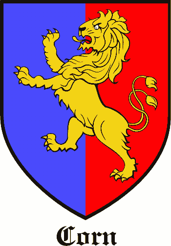 CORN family crest CORN family crest