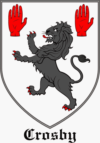 CROSBY family crest CROSBY family crest