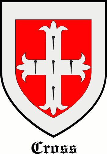 CROSS family crest CROSS family crest