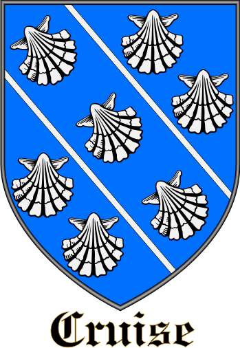 CRUISE family crest CRUISE family crest