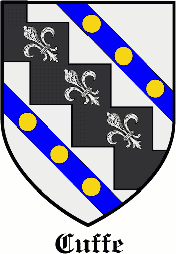 CUFFE family crest CUFFE family crest