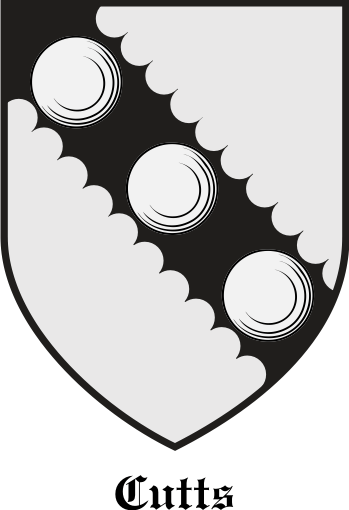 CUTTS family crest CUTTS family crest