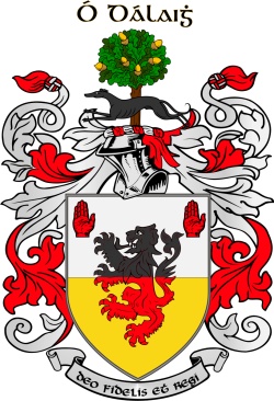DALY family crest DALY family crest
