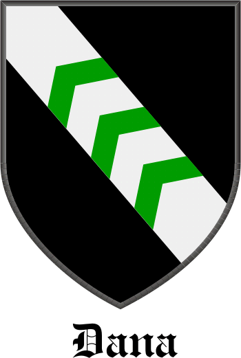 DANA family crest DANA family crest