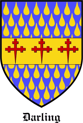 DARLING family crest DARLING family crest