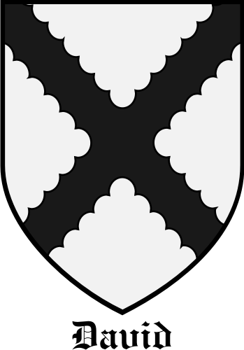DAVID family crest DAVID family crest
