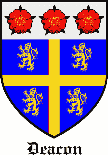 DEACON family crest DEACON family crest