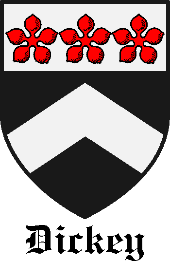 DICKEY family crest DICKEY family crest