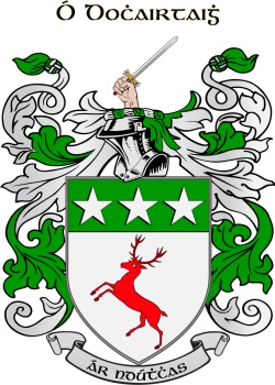 DOUGHERTY family crest DOUGHERTY family crest