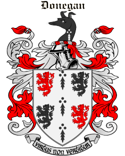 DONEGAN family crest DONEGAN family crest