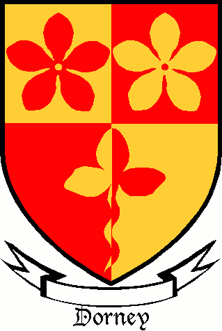 DORNEY family crest DORNEY family crest