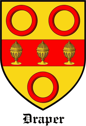 DRAPER family crest DRAPER family crest