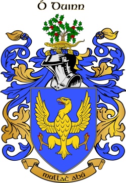 DUNNE family crest DUNNE family crest