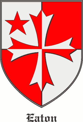 EATON family crest EATON family crest