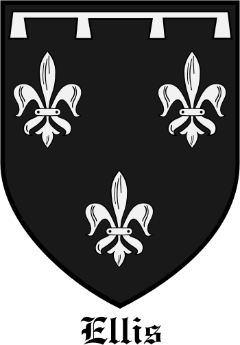 ELLIS family crest ELLIS family crest