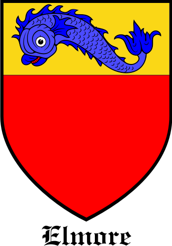 ELMORE family crest ELMORE family crest