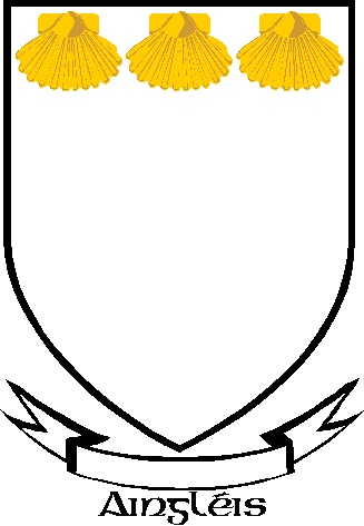 ENGLISH family crest ENGLISH family crest