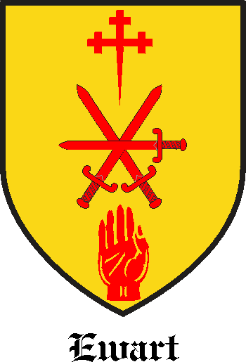EWART family crest EWART family crest