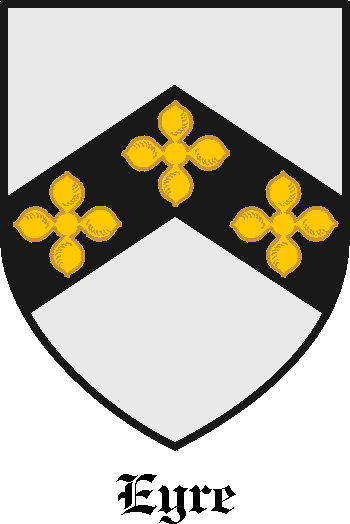 EYRE family crest EYRE family crest
