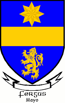 FERGUS family crest FERGUS family crest