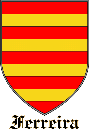 FERREIRA family crest FERREIRA family crest