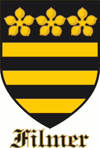 FILMER family crest FILMER family crest